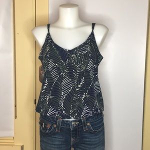 Allison Joy- Palm Leaf Print Cami